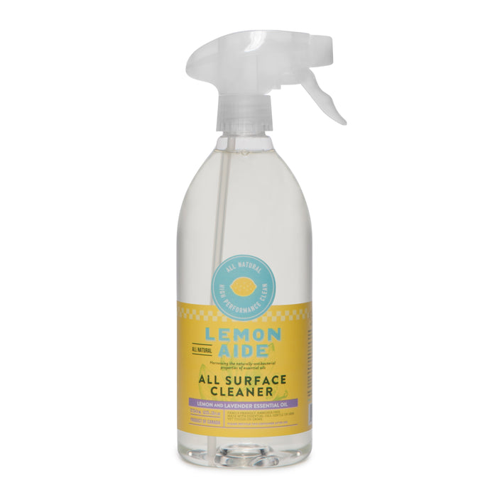Well.ca - Lemon Aide - Lemon & Lavender Surface Cleaner 750ml (6 per case)