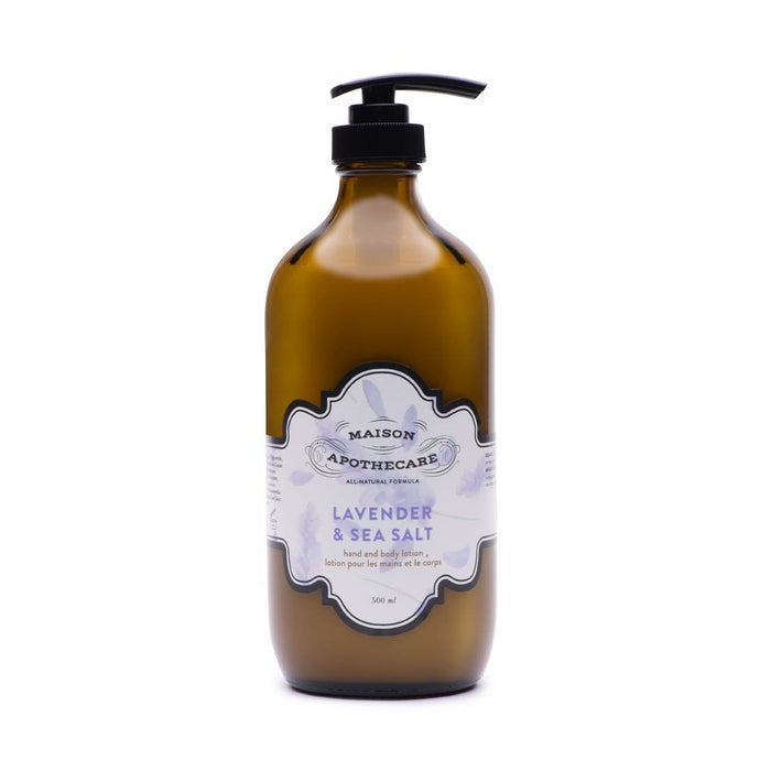 Lotion - Lavender & Sea Salt Hand and Body Lotion (6 per case)